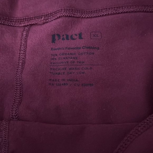 p a c t On The Go-To Leggings NWOT - Picture 3 of 3